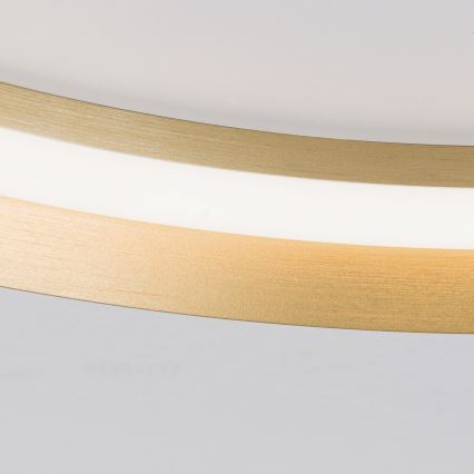 Plafoniera LED dimmerabile MANTA LED/38W/230V 2700/3000/4000K diam. 45 cm oro