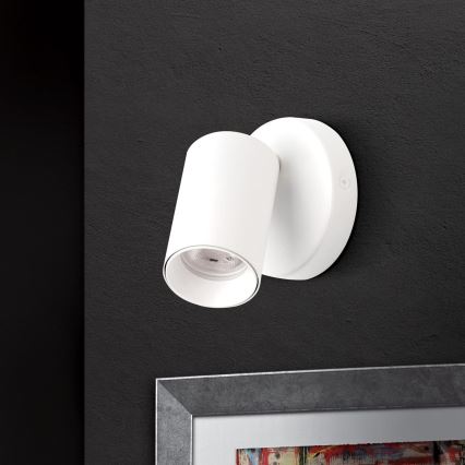 Faretto da parete SEAN 1xGU10/13W/230V bianco