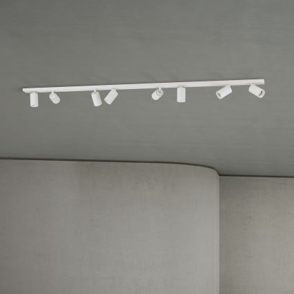 Faretto SEAN 8xGU10/13W/230V bianco