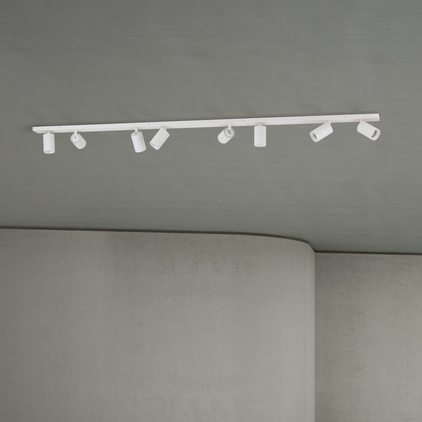 Faretto SEAN 8xGU10/13W/230V bianco