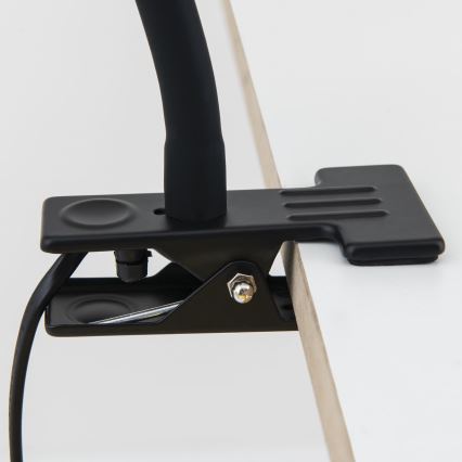 Flexible Tisch-Klemmleuchte DOTTY 1xGU10/10W/230V Messing/Schwarz