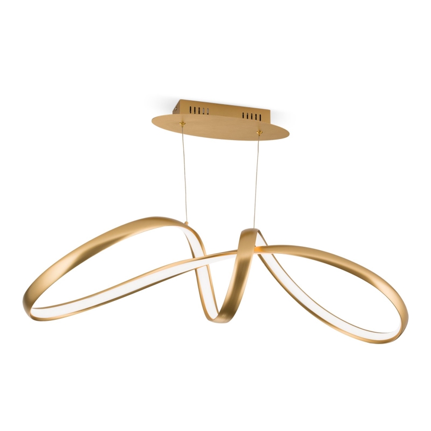 Lampadario dimmerabile a LED su cavo CIRCUS LED/36W/230V oro