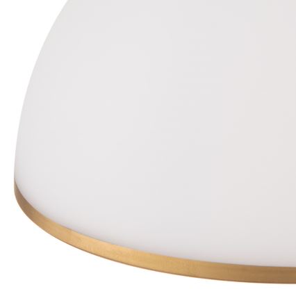 Suspension filaire OLD LAMP 1xE27/40W/230V blanc/laiton