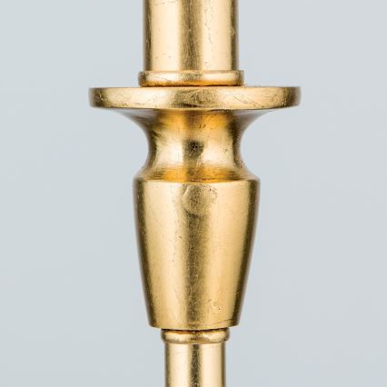 Lampada da tavolo FONSA 1xE27/60W/230V 61 cm bianco/oro