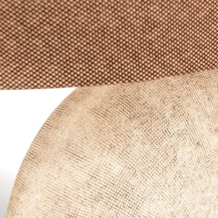 Lampe de table ETHNO 1xE27/60W/230V céramique marron/beige