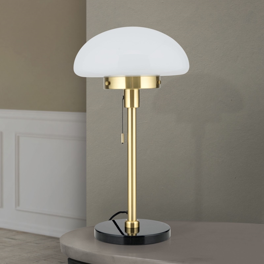 Lampada da tavolo SPARTA 1xE27/40W/230V oro/nero