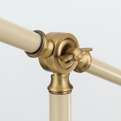 Lampe de table SCHILLER 1xE27/40W/230V crème/bronze