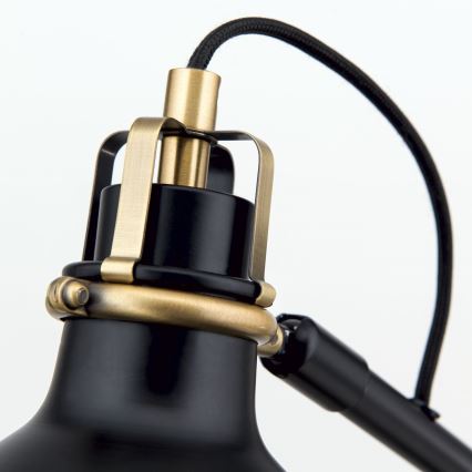 Lampe de table SCHILLER 1xE27/40W/230V noir/bronze