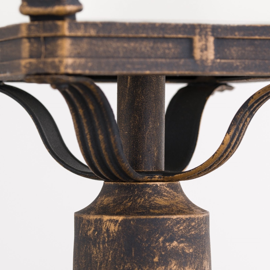 Lampada da esterno AIKO 1xE27/60W/230V 115 cm IP23 bronzo/patina