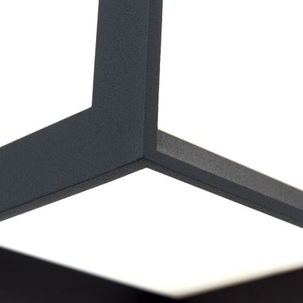 Lampada da esterno HENRY 1xE27/15W/230V 16x16 cm IP44 antracite