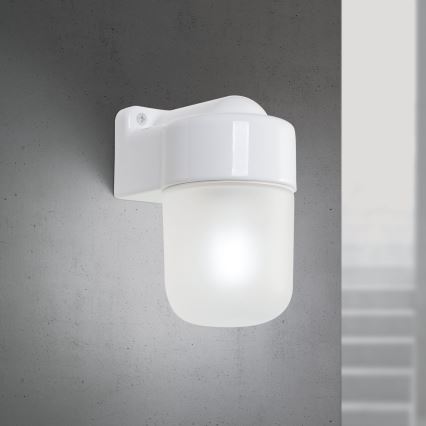 Lampada da parete OSTIA 1xE27/40W/230V bianca