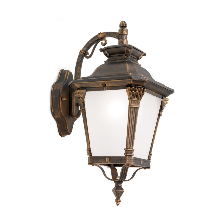 Applique da esterno AIKO 1xE27/60W/230V IP23 bronzo/patina