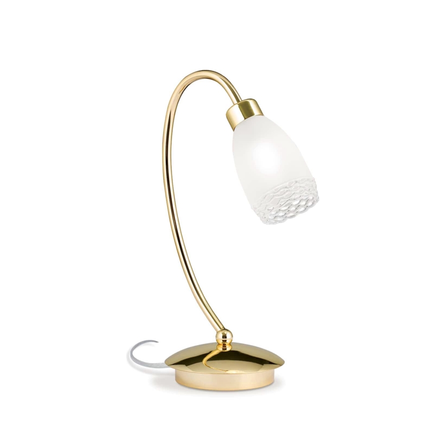Lampada da tavolo CARLA 1xG9/28W/230V dorata