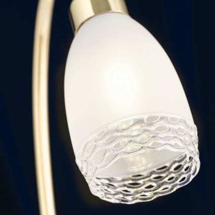 Lampada da tavolo CARLA 1xG9/28W/230V dorata