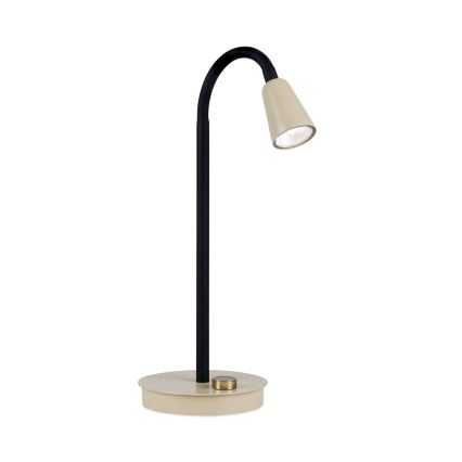 Lampada da tavolo dimmerabile e flessibile DOTTY 1xGU10/10W/230V beige/nero