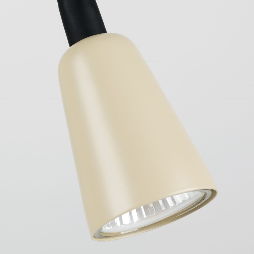 Lampada da tavolo dimmerabile e flessibile DOTTY 1xGU10/10W/230V beige/nero
