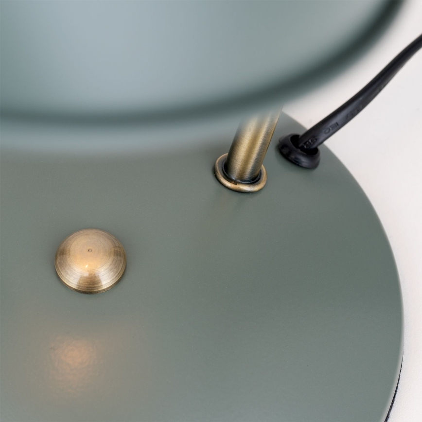 Lampada da tavolo FEDRA 1xE14/40W/230V menta/ottone