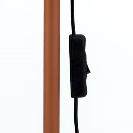 Lampada da terra GILI 1xE27/40W/230V colore mattone