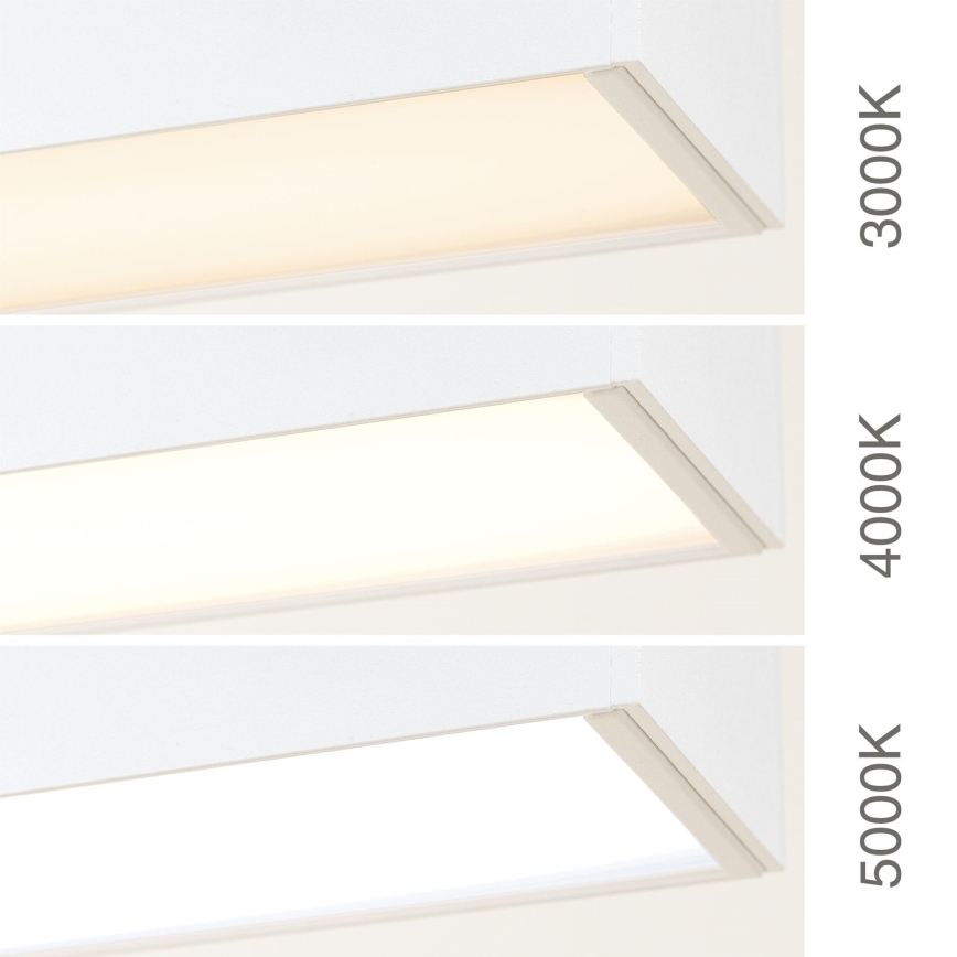 Lampada da soffitto/sospensione 2 in 1 PALKKI LED/38W/230V 3000/4000/5000K bianco