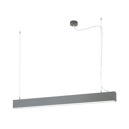 Lampada da soffitto/sospensione 2 in 1 PALKKI LED/38W/230V 3000/4000/5000K grigio