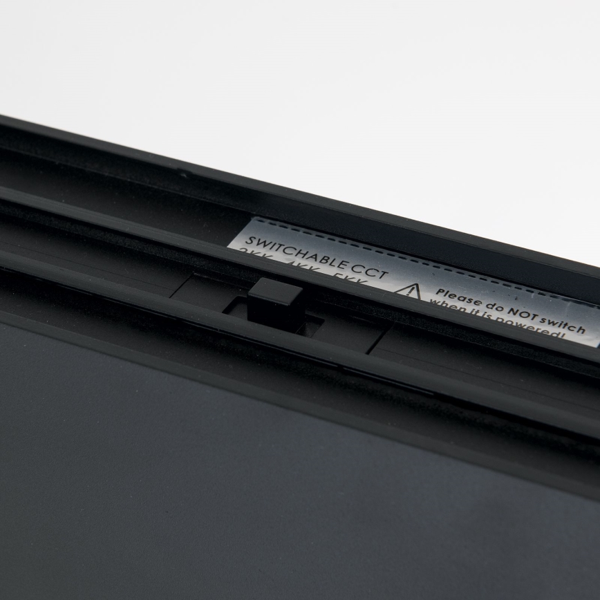 Lampada da soffitto/sospensione LED 2 in 1 PALKKI LED/38W/230V 3000/4000/5000K nera