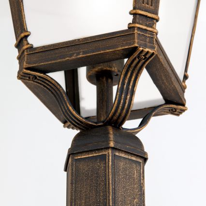 Lampe d'extérieur AIKO 1×E27 / 60 W / 230 V, 240 cm, IP23, bronze patiné