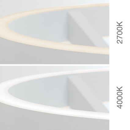 Lampadaire LED dimmable KOLK LED/40W/230V 2700/4000K blanc