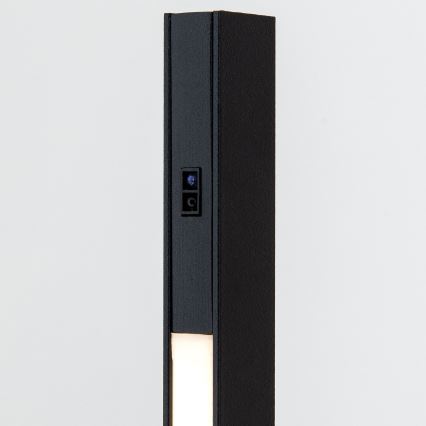 Lampadaire LED dimmable avec détecteur de mouvement SOJIE LED/26W/230V noir