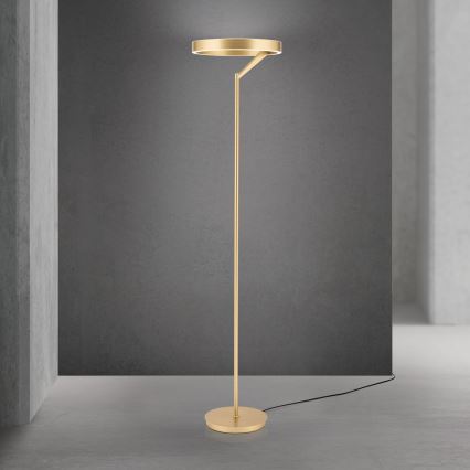 Lampadaire LED dimmable KOLK LED/40W/230V 2700/4000K doré