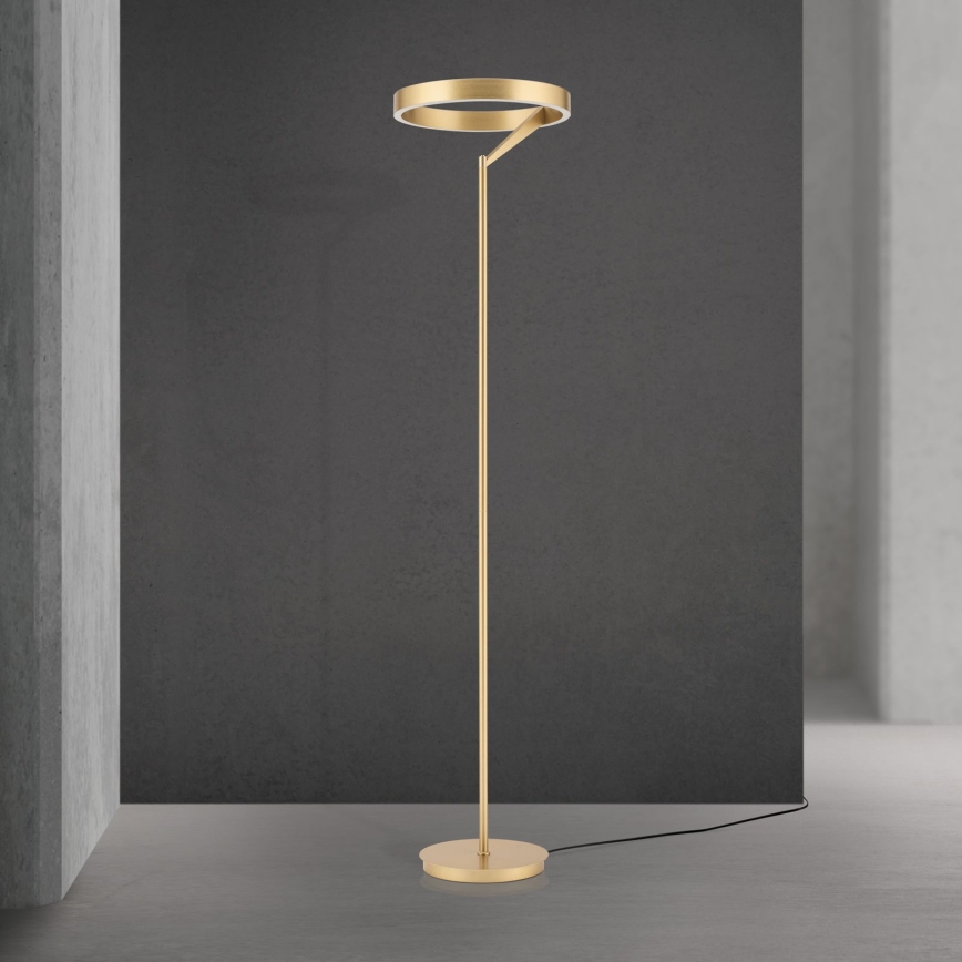 Lampadaire LED dimmable KOLK LED/40W/230V 2700/4000K doré