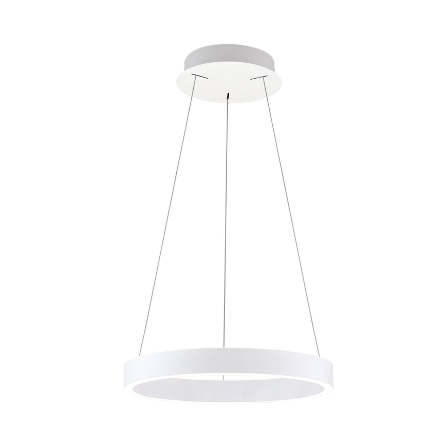 Lampadario LED dimmerabile a sospensione su cavo KOLK LED/40W/230V 2700/3000/4000K Ø 40 cm bianco