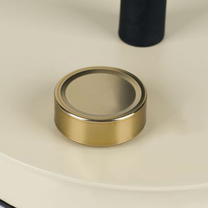 Lampe de bureau flexible et à intensité variable DOTTY 1xGU10/10W/230V beige/noir