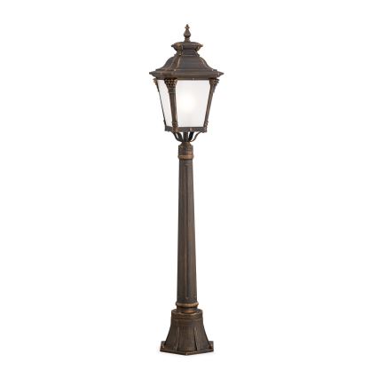 Lampe d'extérieur AIKO 1xE27/60W/230V 115 cm IP23 bronze/patine