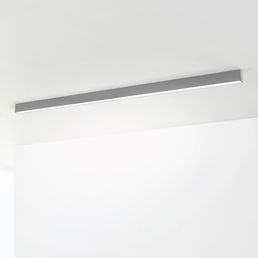 LED Decken-/Pendelleuchte 2-in-1 PALKKI LED/38W/230V 3000/4000/5000K grau