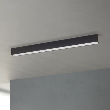 LED Decken-/Pendelleuchte 2-in-1 PALKKI LED/38W/230V 3000/4000/5000K schwarz