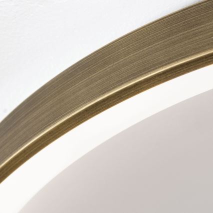 LED-Deckenleuchte CHARLIE LED/72W/230V d 80 cm golden