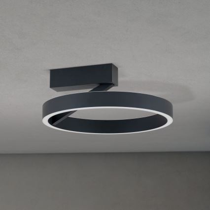 LED-Deckenleuchte KOLK LED/40W/230V 2700/3000/4000K Ø 40 cm schwarz