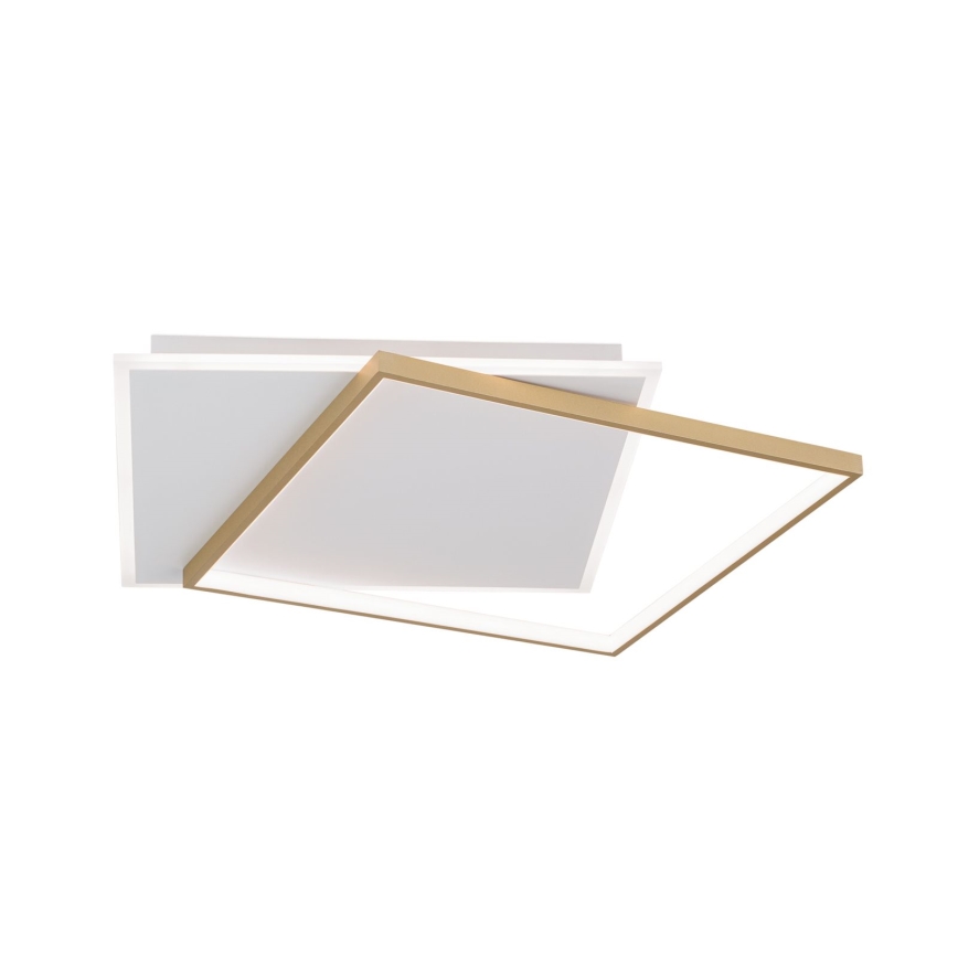 LED Dimmbares Deckenleuchte EMANUEL LED/50W/230V weiß/gold