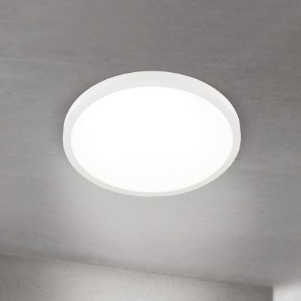 Dimmbare LED-Deckenleuchte DISC LED/30W/230V 2700/3000/4000K Ø 40 cm weiß
