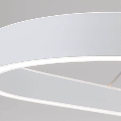 LED-Pendelleuchte an Stahlseil CARRARA LED/80W/230V 2700/3000/4000K weiß