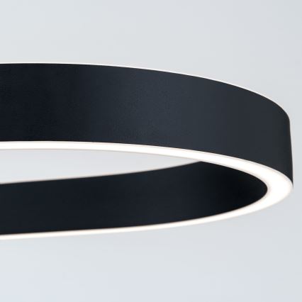 LED-Pendelleuchte an Kabel CARRARA LED/80W/230V 2700/3000/4000K schwarz