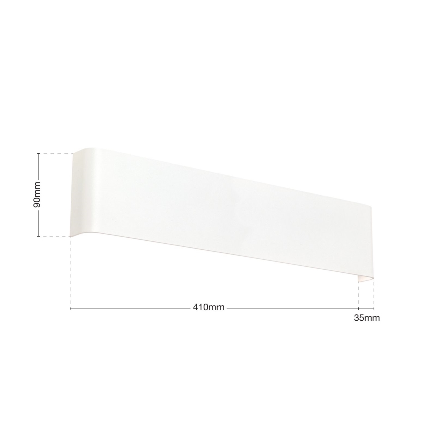 LED-Wandleuchte ACCENT LED/14W/230V weiß