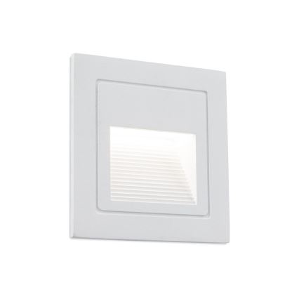 LED Einbauleuchte LORO LED/2W/230V IP65 Weiß