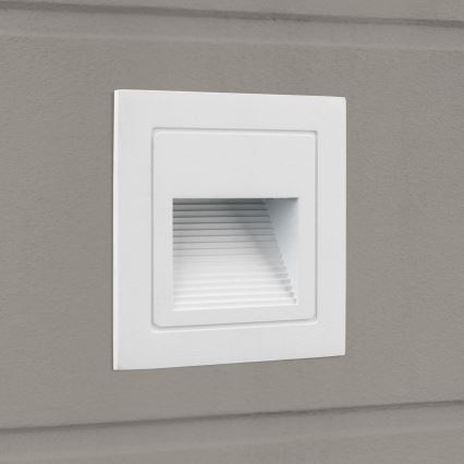 LED Einbauleuchte LORO LED/2W/230V IP65 Weiß