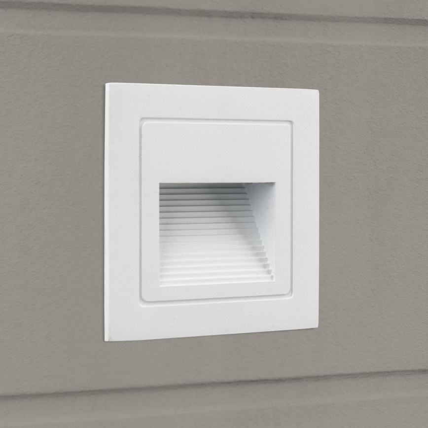 LED Einbauleuchte LORO LED/2W/230V IP65 Weiß