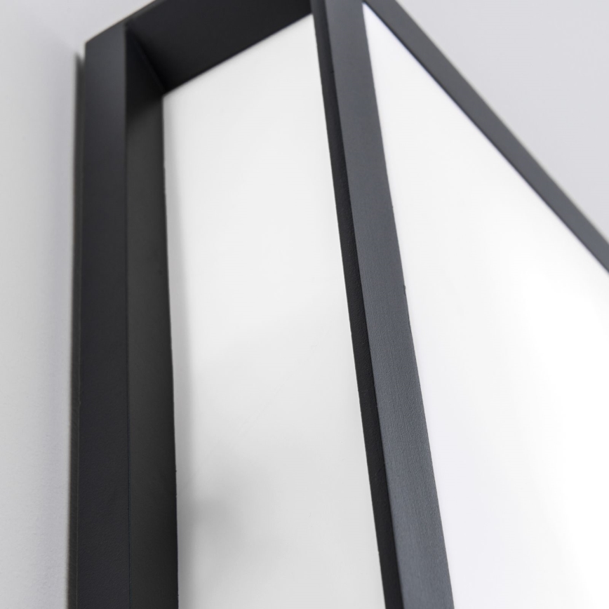 Luminaire d'extérieur HENRY 2xE27/15W/230V 26x26 cm IP44 anthracite
