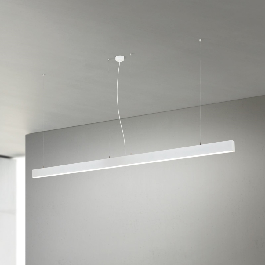 Plafonnier/suspension LED 2-en-1 PALKKI LED/38W/230V 3000/4000/5000K blanc