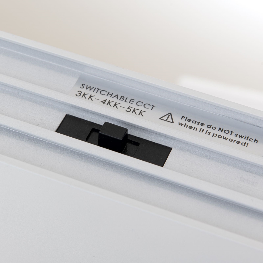 Plafonnier/suspension LED 2-en-1 PALKKI LED/38W/230V 3000/4000/5000K blanc