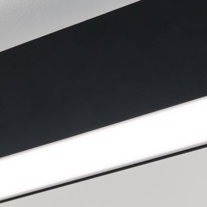 Plafonnier/suspension LED 2 en 1 PALKKI LED/38W/230V 3000/4000/5000K noir