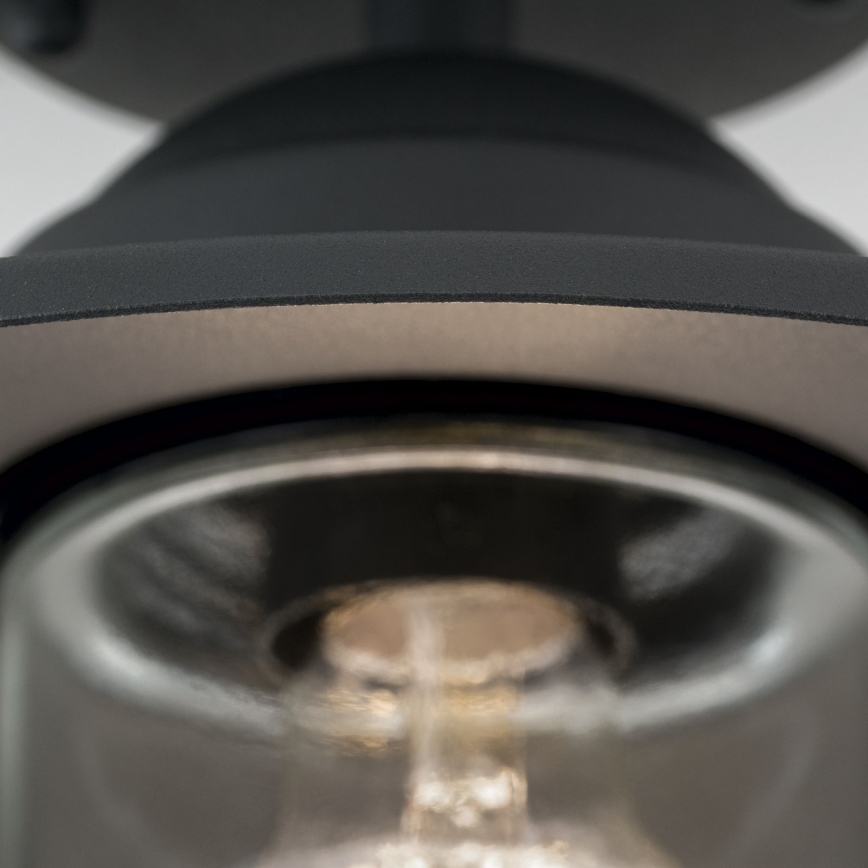 Outdoor-Anbauleuchte EDWARD 1xE27/60W/230V IP44 schwarz